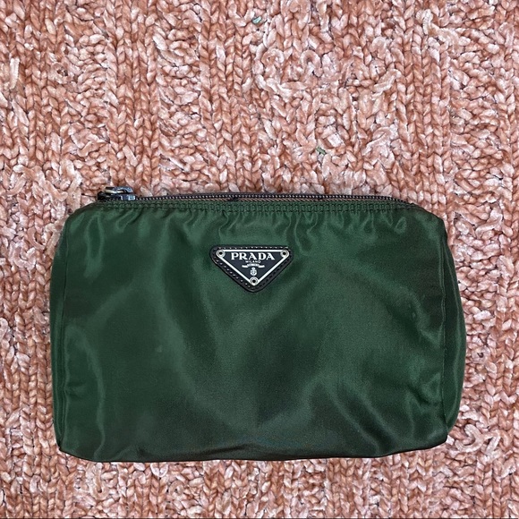 Prada Handbags - PRADA TESSUTO COSMETICS POUCH